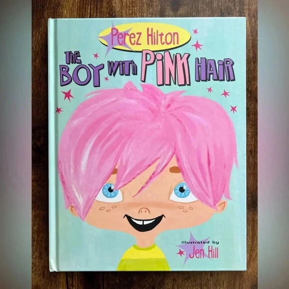 Celebra Children’s Book | The Boy With Pink Hair book, by Perez Hilton - Picture 2 of 15